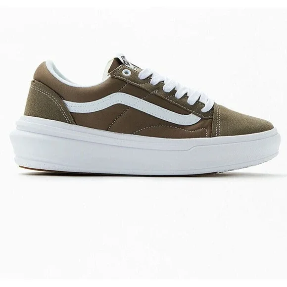 Vans Old Skool Overt cc Walnut Men's Classic Skate Shoes Size 10.5 - Picture 1 of 6